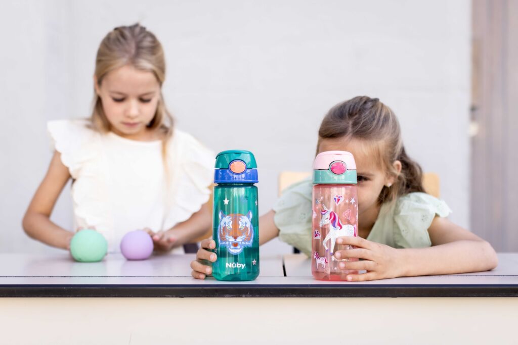 drinking cups with prints patterns and glitter
